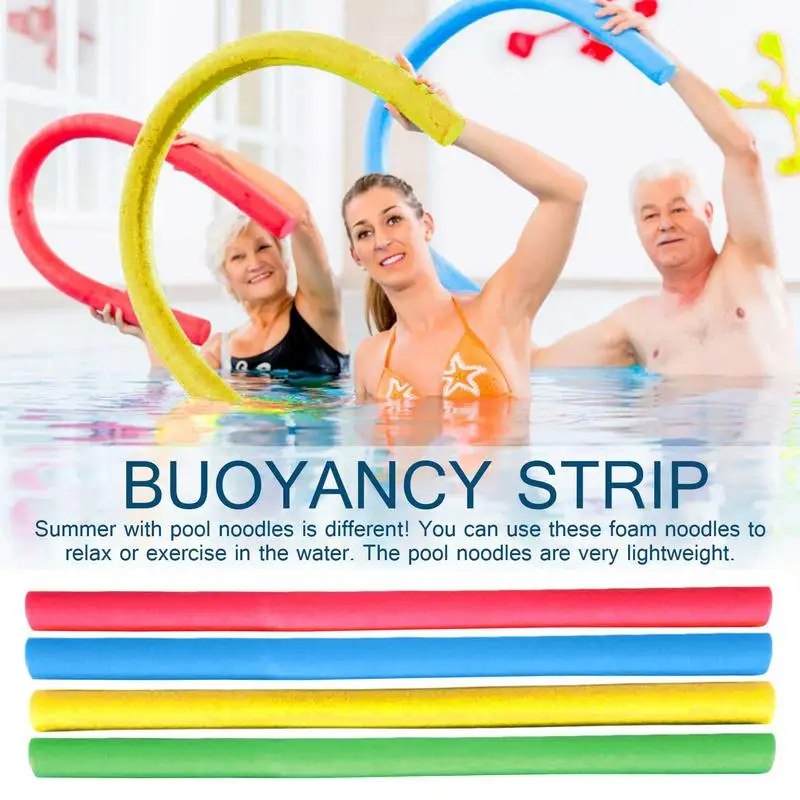 Tubo de espuma flotante para natación, palo Flotador para piscina, tubo de fideos flotantes para playa, Ayuda de natación para adultos y niños