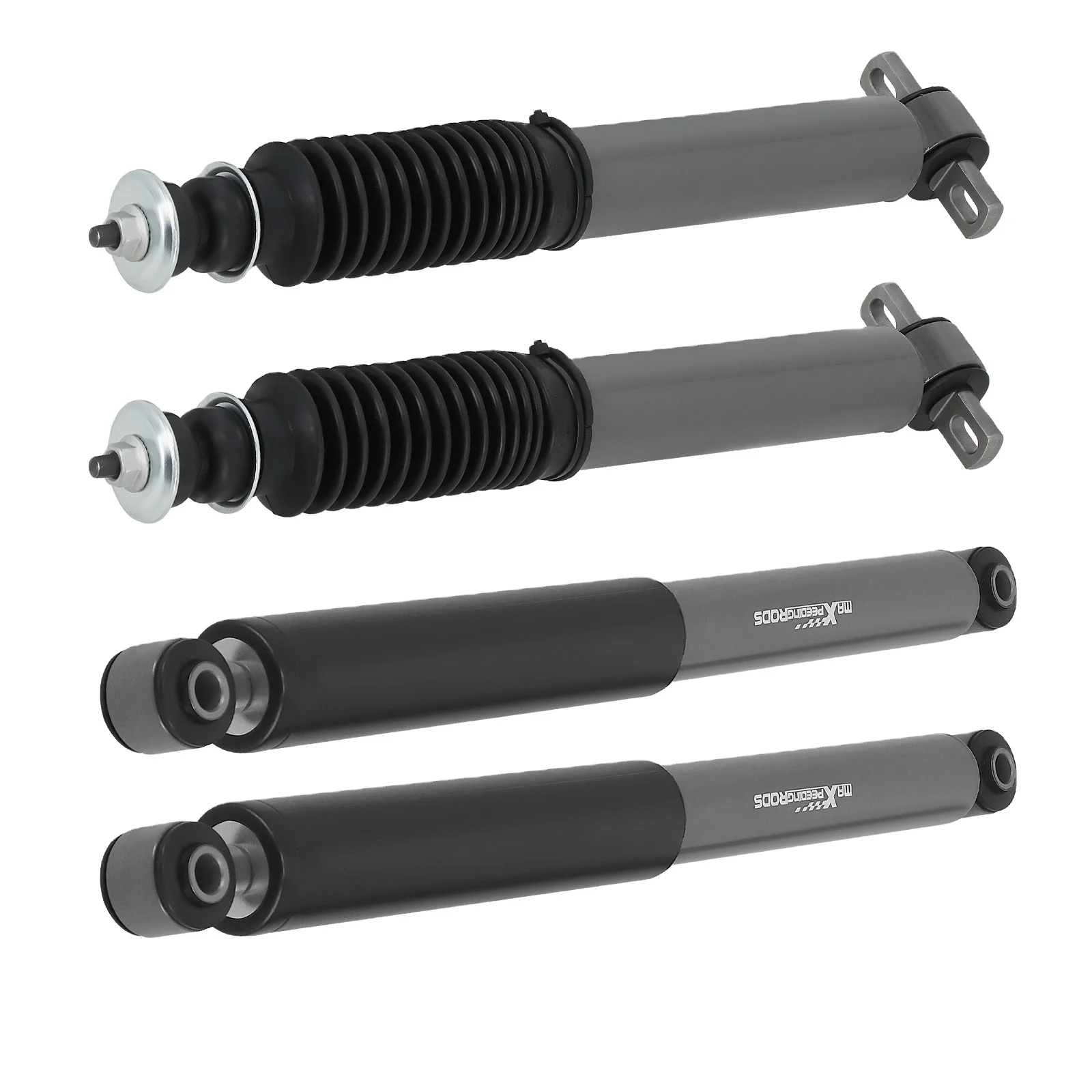 

MaXpeedingrods Front Rear Lowering Shocks F2"-5"&R2"-4"inch Drop for Chevy /GMC 1999-2006 2WD Only