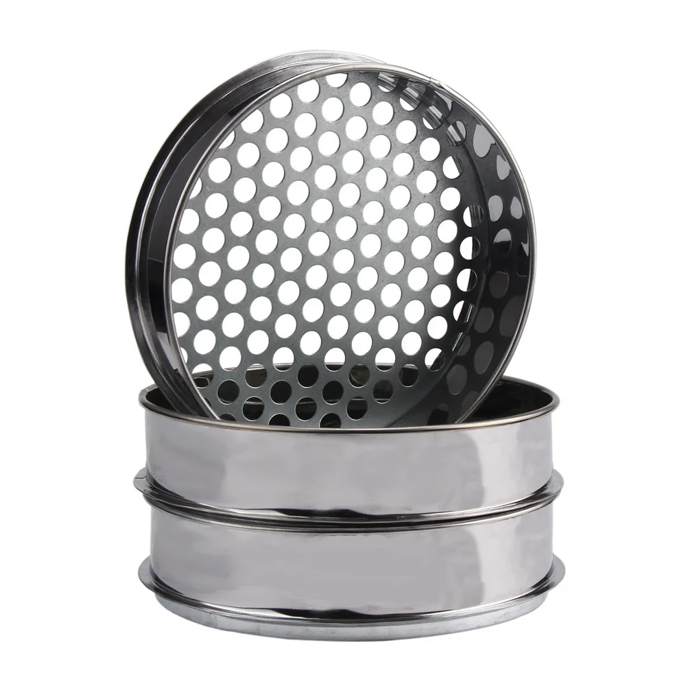Durable 6mm Metal Gardening Metal Garden Riddle Sieve Mesh Kitchen Accessory Kitchen Accesories Home Gadgets для кухни