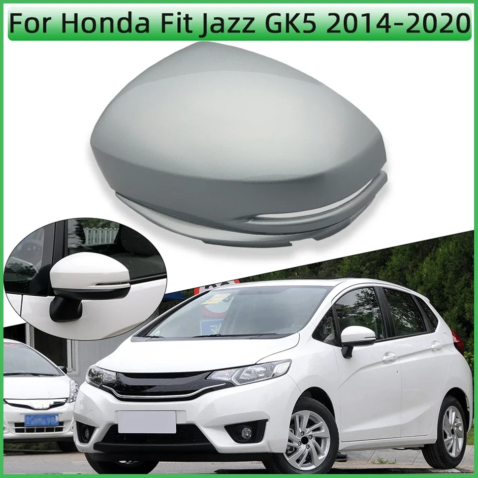 

For Honda Fit Jazz Shuttle GK5 2014 2015 2016 2017 2018 2019 2020 Rearview Mirror Cover Cap Housing Shell High Quality Painted