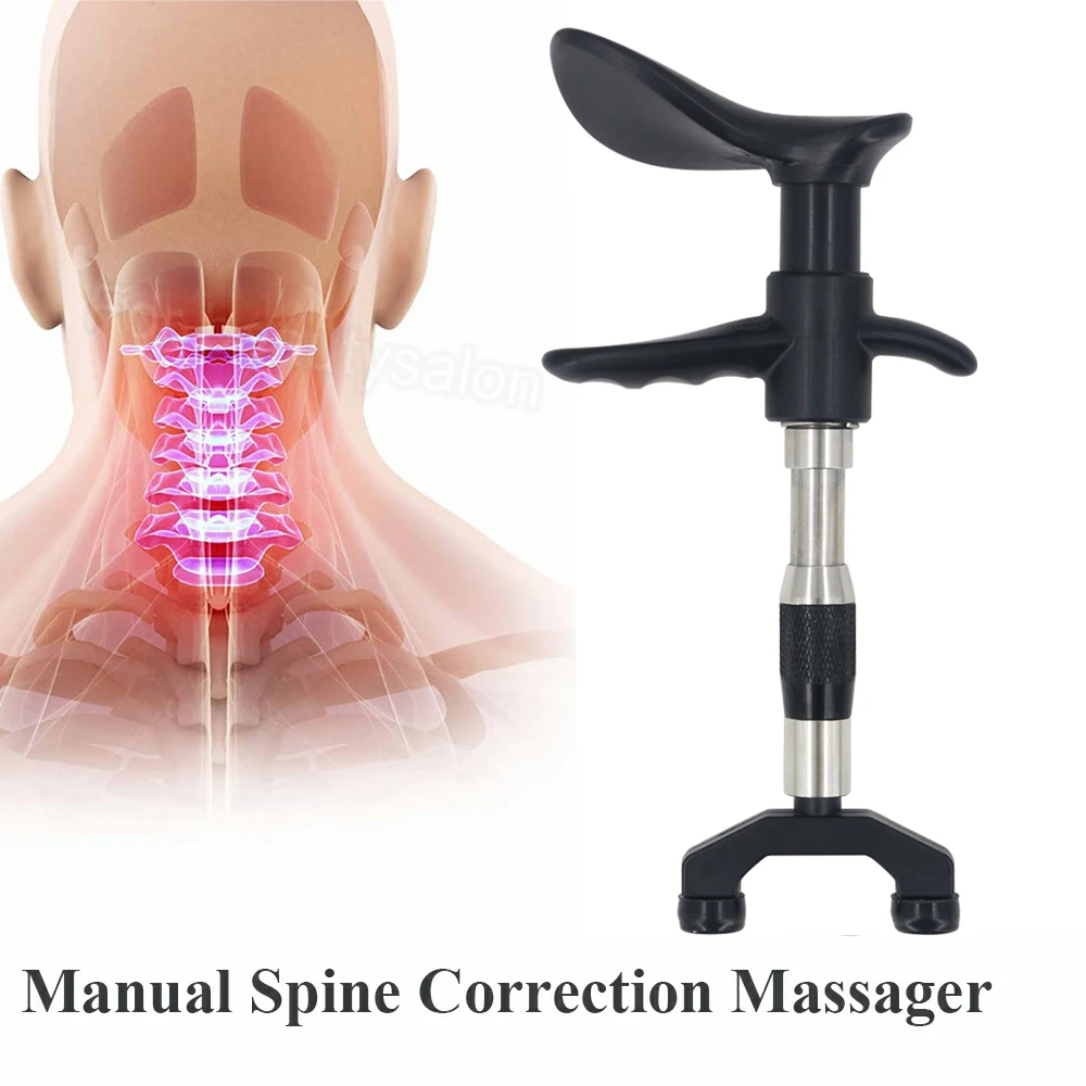 Manual Correction Therapy Machine Chiropractic Adjusting Tool Vertebration Pain Relief Body Massage Spinal Adjustment Massager