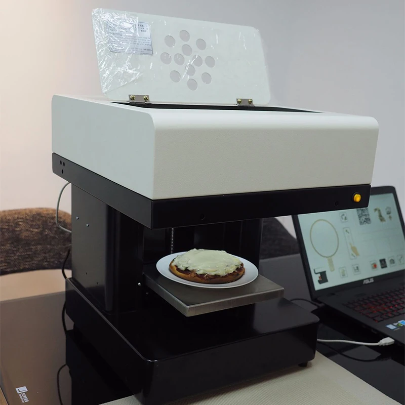 600*600DPI Food Printer lst Coffee Drawing Machine Cake Printer 4 Cups Latte art printer