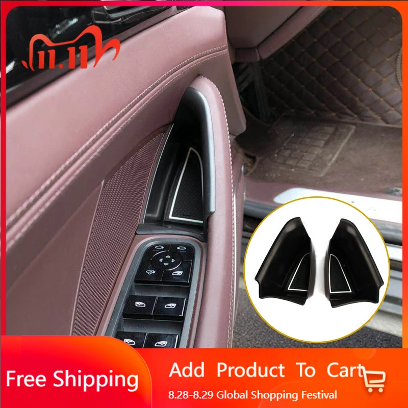 

Внутренние наклейки для Porsche Panamera 971 2017 2018 2019 2020 2021 2022 2023 2024, дверная ручка автомобиля, подлокотник, ящик для хранения, интерьер M