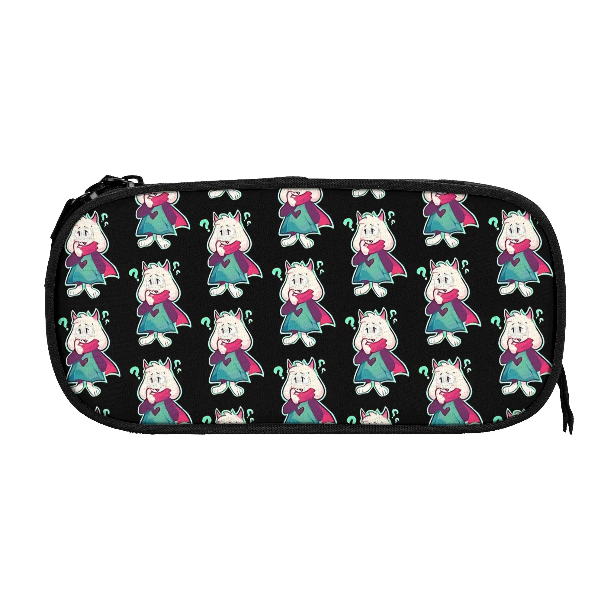 

1 piece Stylish Silly ralsei Pencil Case Boys Pen Bag Deltarune Office Stationery Bag