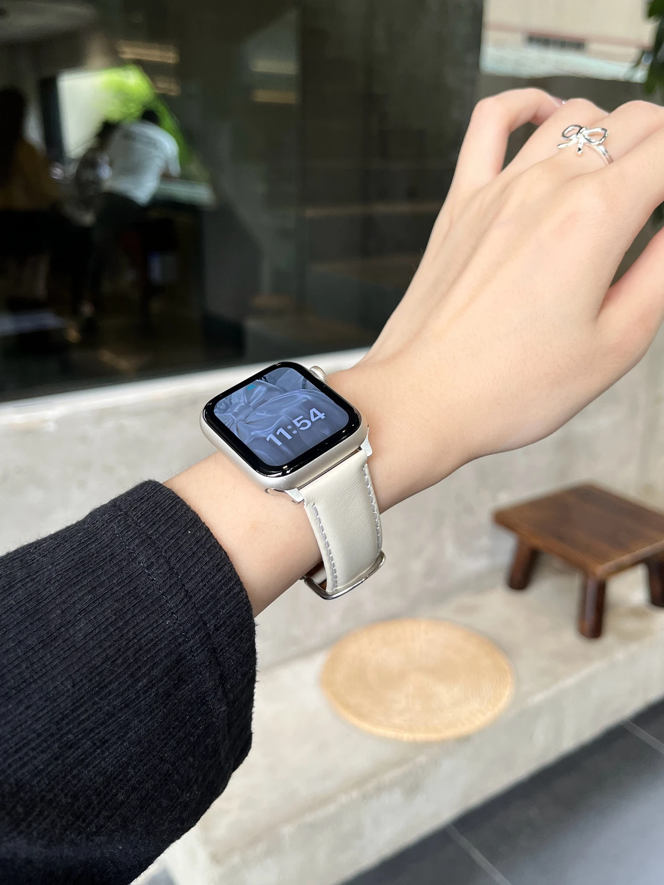 여성용 애플 워치 밴드 울트라 가죽, 10, 9, 8, 7, 6, 5, 4, 3, 2/1 SE, 38mm, 40mm, 41mm, 42mm, 44mm, 45mm, 46mm 루프