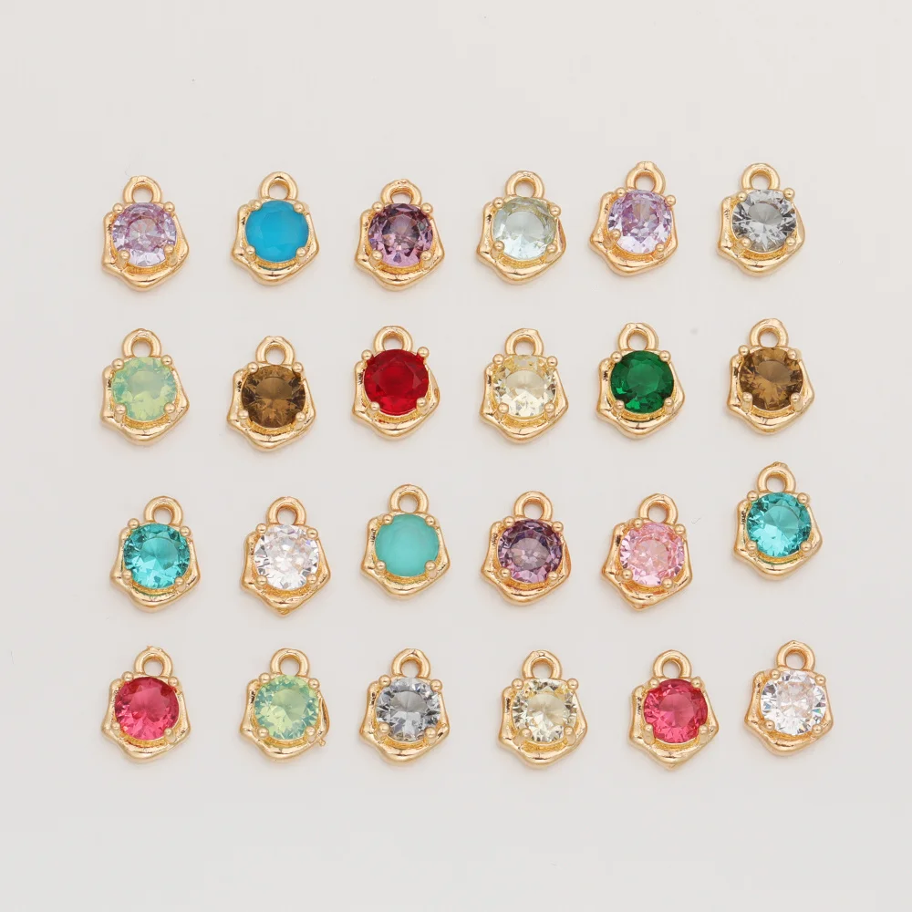 

Cordial Design 7*9MM 100Pcs DIY CZ Charms/Copper Earring Accessories/Irregular Shape/Jewelry Findings & Components #193680