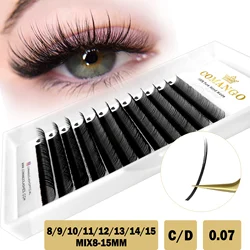 COMANGO 5D Flora Fairy Eyelash Blister Lifting Super Soft Individual Cluster Lashes Natural Sense C/D Ready Made Fans DIY Makeup