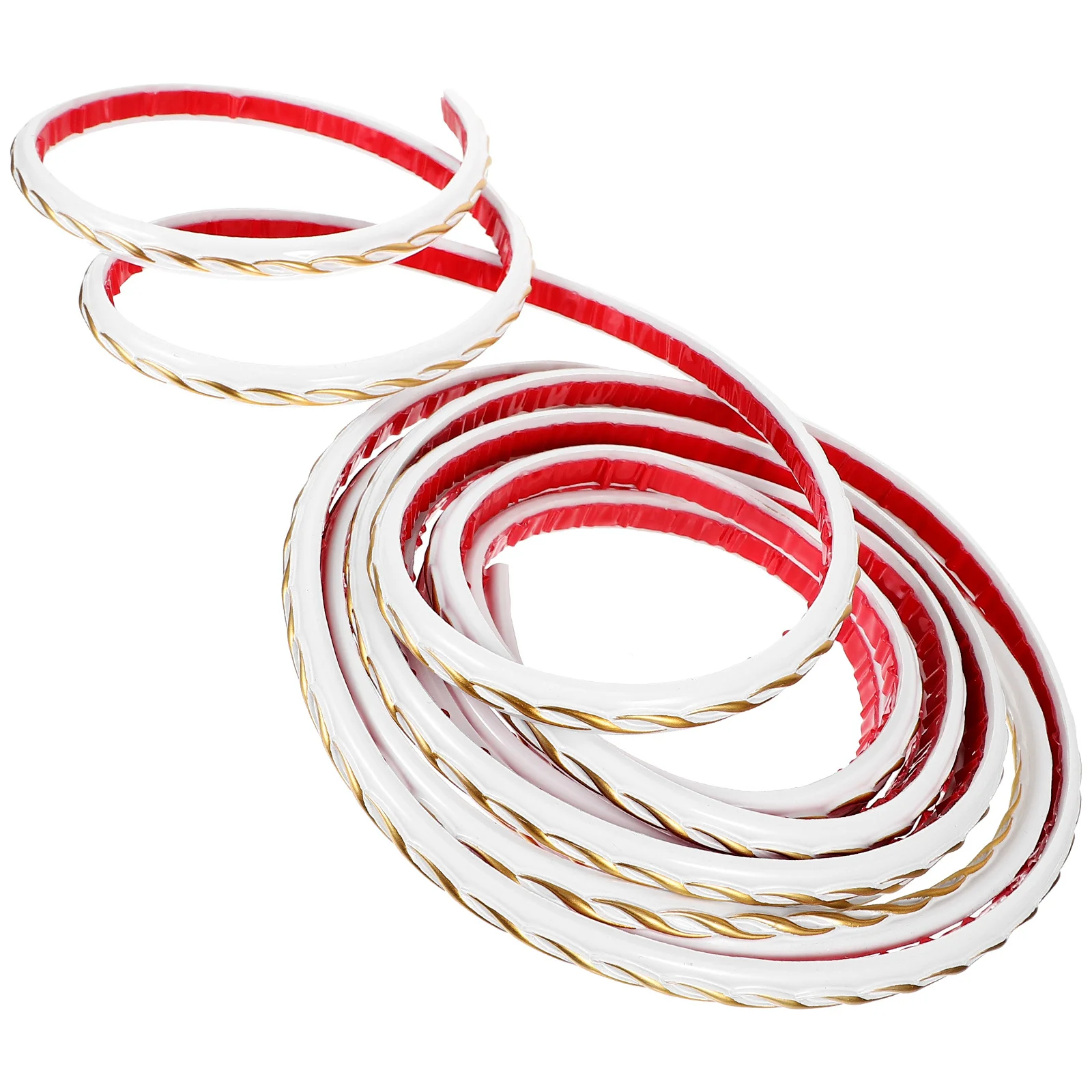 ذاتية اللصق مرنة صب تقليم جدار السقف الحدود ديكور سهلة الاستخدام دائم للمنزل مرنة صب تقليم ذاتية اللصق #3