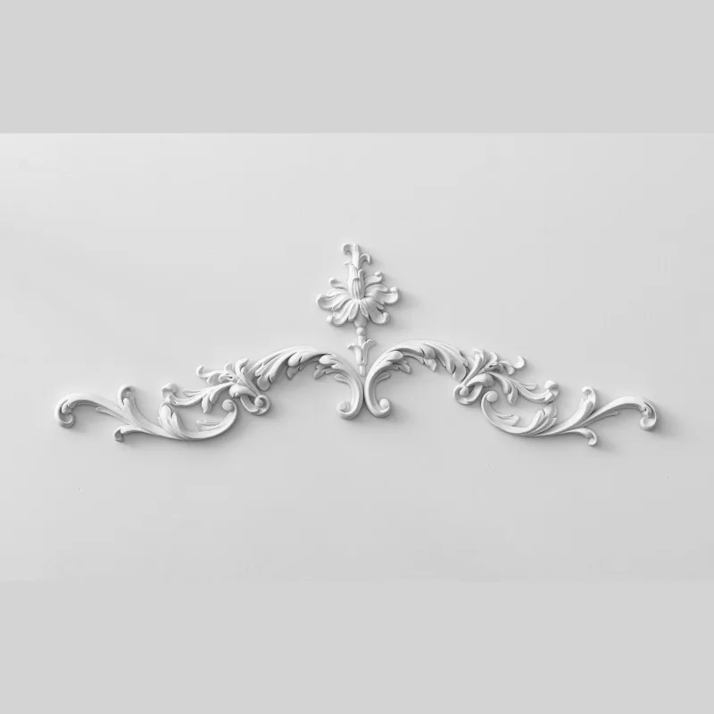 JMZ50 French Style PU Corner Decor for TV Background Wall
