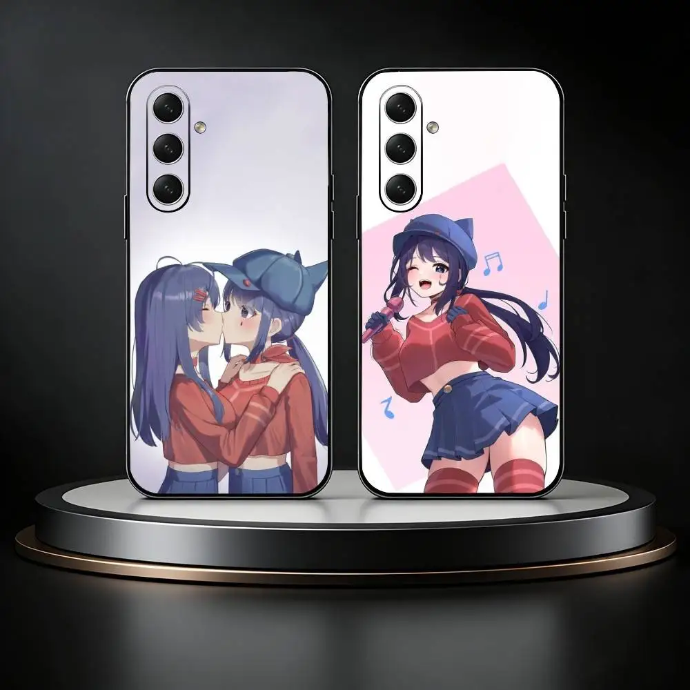 

Game M-MiSide Cute Mita Phone Case For Samsung Galaxy A73,A21s,A22,A31,A52,A53,A71,A41Soft Black Shell