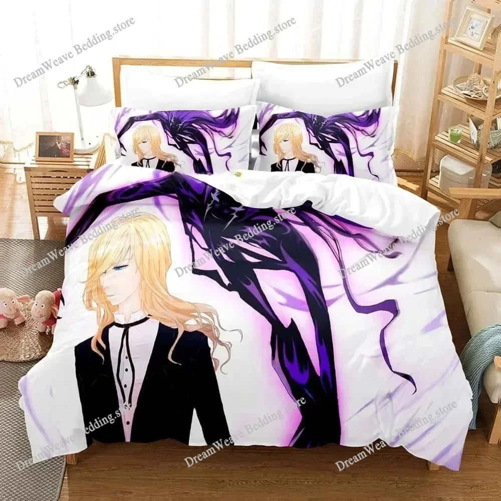 New Noblesse Bedding Set Single Twin Full Queen King Size Bed Set Adult Kid Bedroom Duvet Cover Sets Print Anime Bed Sheet Set74