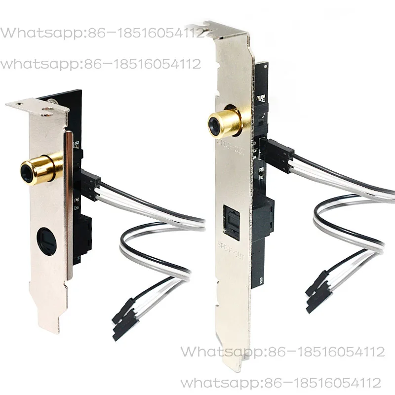 Universal Motherboard  Gold-plated Interface Fiber Coaxial Sub Card AC3 Digital Board PCM Source Code DTS Output