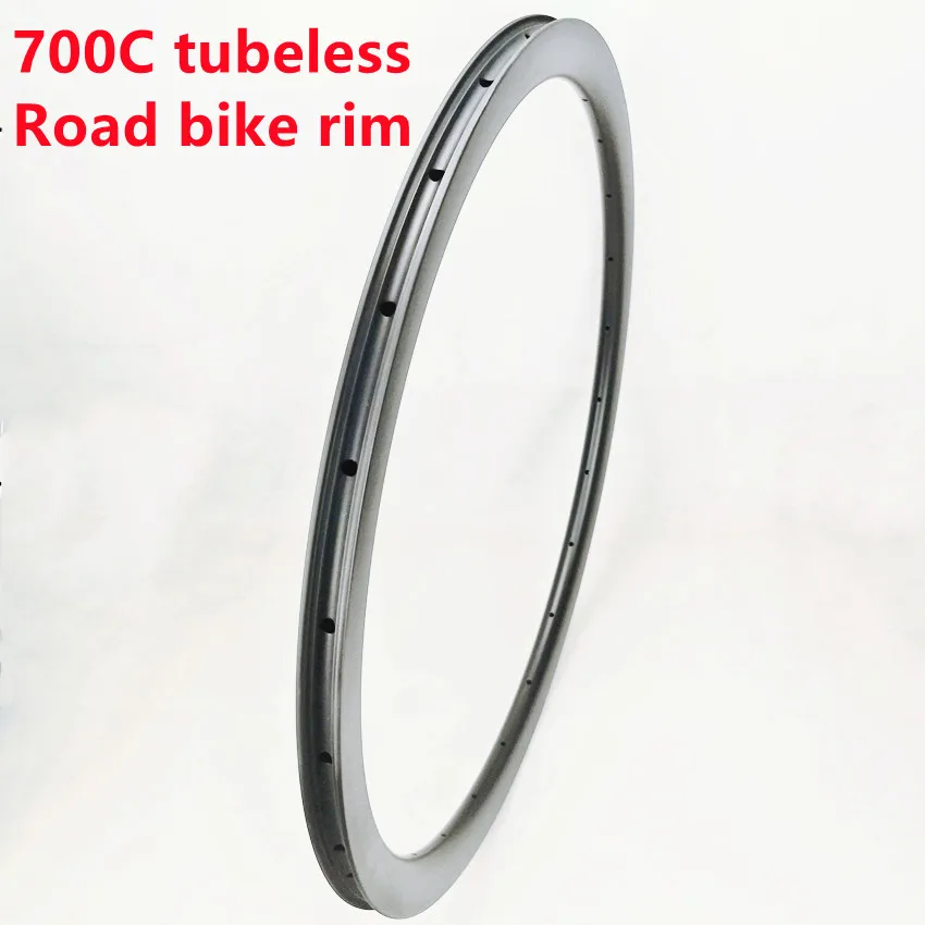 

700C Road Rim 25mm Wide Carbon Rim 45mm Depth Road Bike Carbon Rim Factory Sell Road Bike Carbon Rims Cheap Light Road Bike Rims