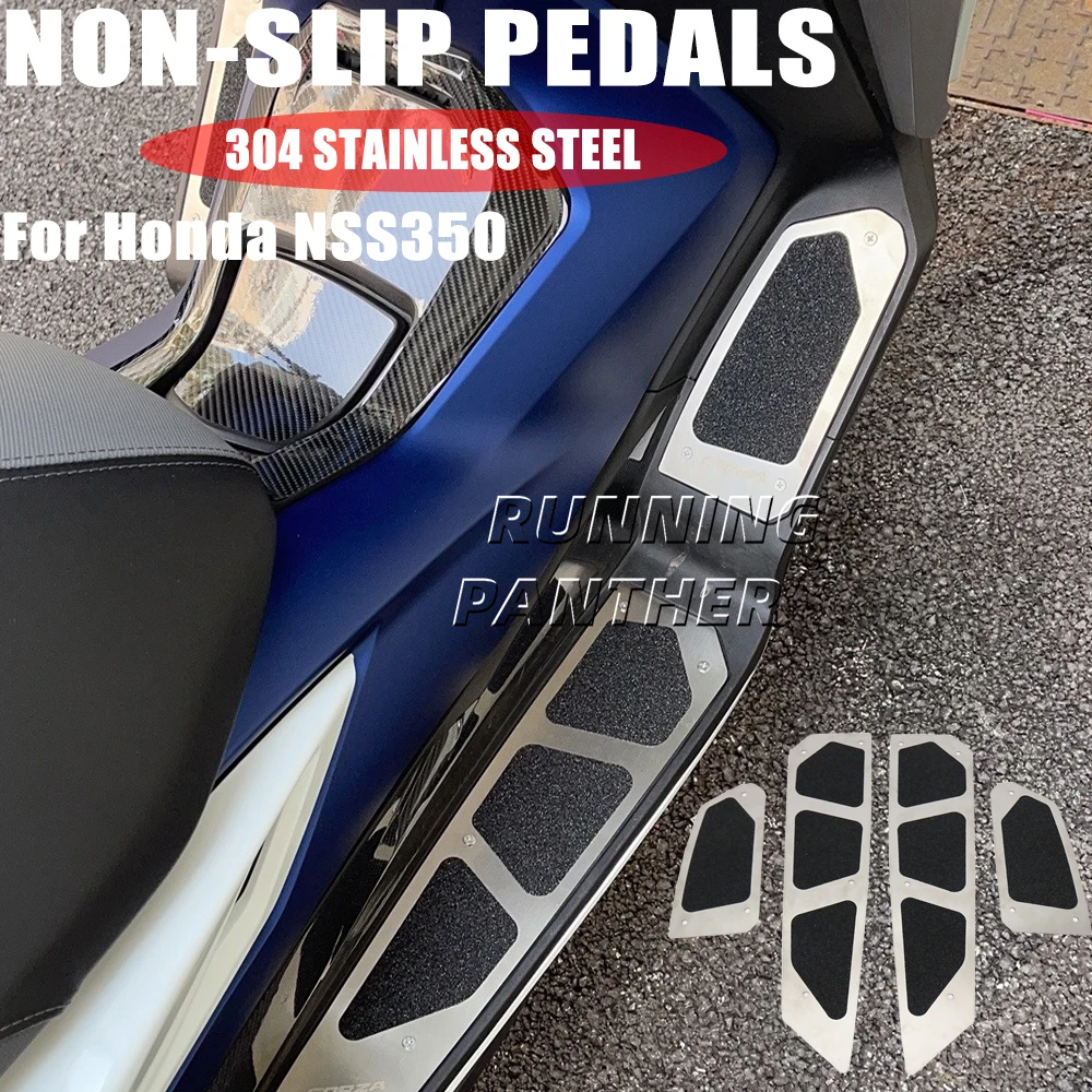 

For Honda NSS350 New Motorcycle Accessories Footrest Footboard Step Footpad Pedal Plate Foot Pegs