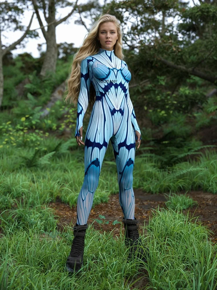 Halloween Karneval Party Cosplay Jumpsuit Paar Sexy Steampunk Schmetterling Bodysuit Bühnentanz Leotard Kostüm – Detail 8