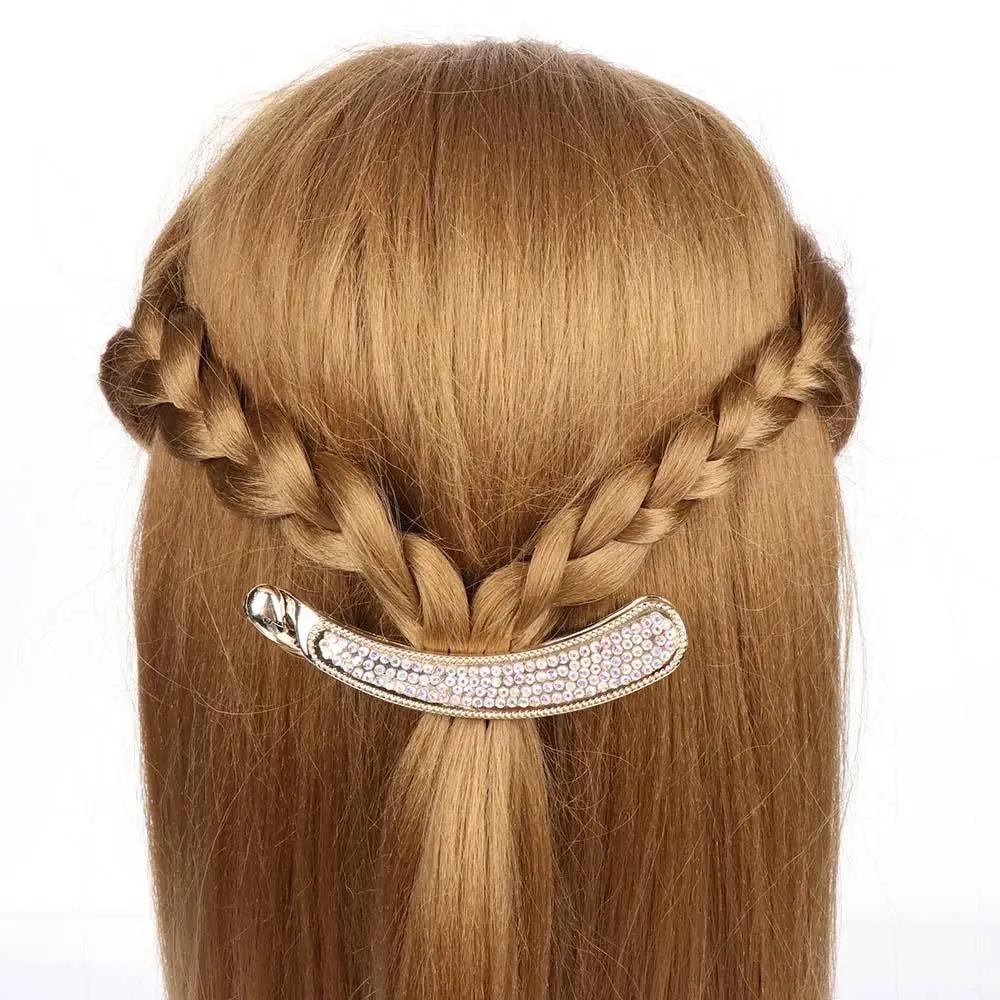 

Fashion Women Classic Headwear Banana Girls Hairpin Hair Accessories Barrette Hair Clip Claw