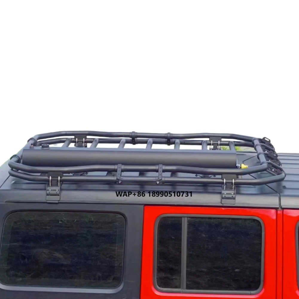 

Lantsun Car Accessories Fit for Jeep Wrangler JL/JK F2013 Roof Luggage Rack Crossbar Roof Rack Aluminum Alloy