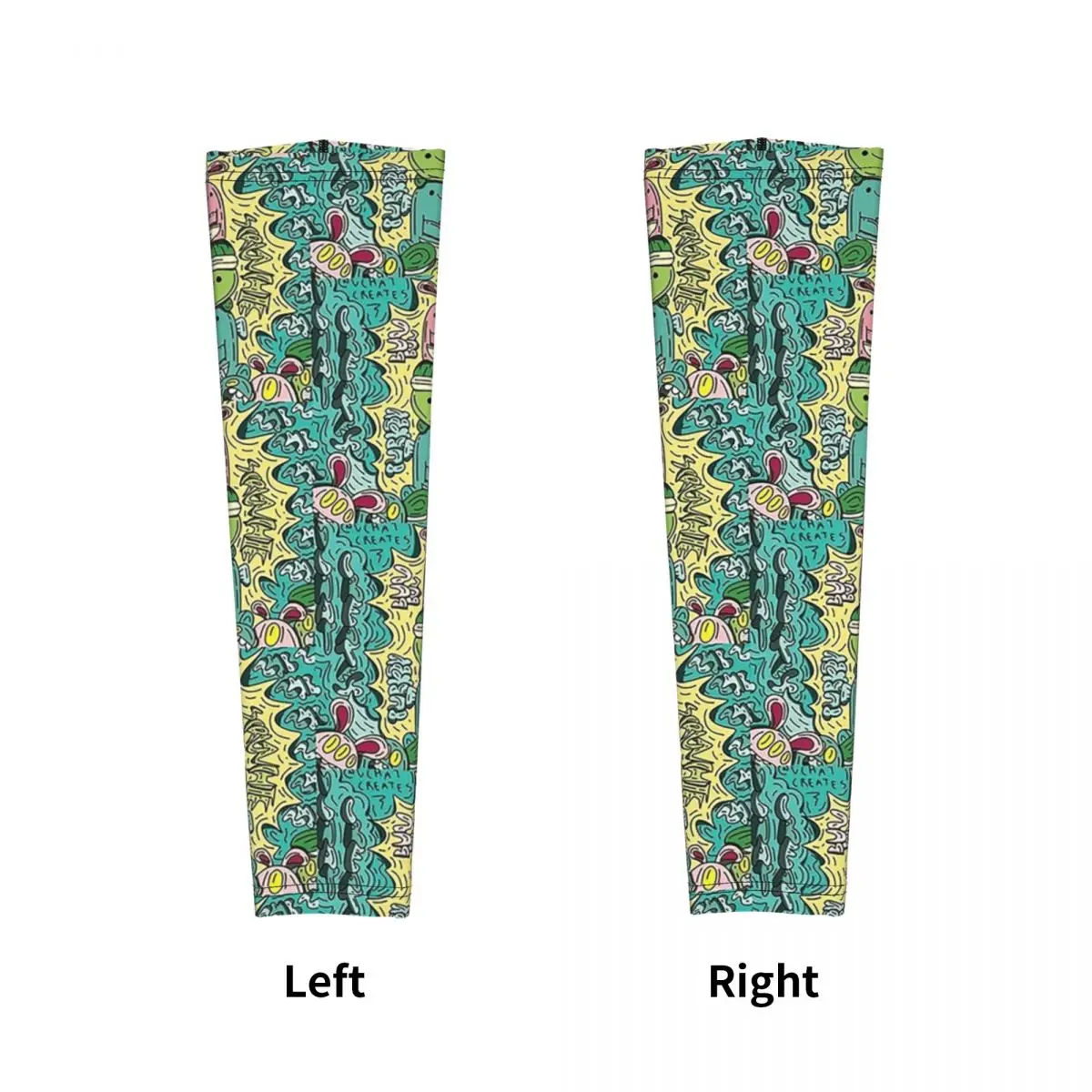 Zhc Zack 야외용 팔토시 자외선 차단 커버 여름 사이클링 타투 슬리브