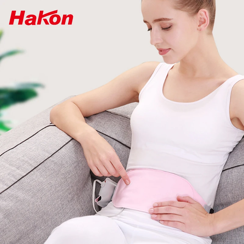 

Period Heater for Menstrual Cramps Period Cramp Patch 30℃-65℃ 3 Heat-settings Light Thin USB-heated Waist Belt Factory Supplier