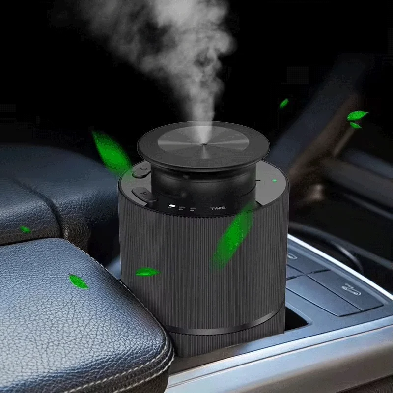 Car Aromatherapy Diffuser For Home Office Waterless Aroma Diffuser For Essential Oil Aluminium Alloys Portable Scent Air Machine