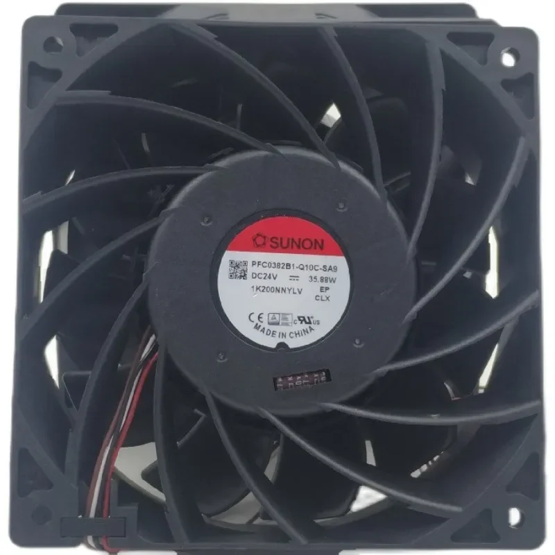 for SUNON 12038 24V 35.88W PFC0383B1-Q10C-SA9 12CM Cooling Fan
