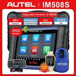 Autel MaxiIM IM508S Car Key Fob Programmer IMMO Tool Auto Key Programming Tool Key Learning Full System Diagnostic Scanner Tool