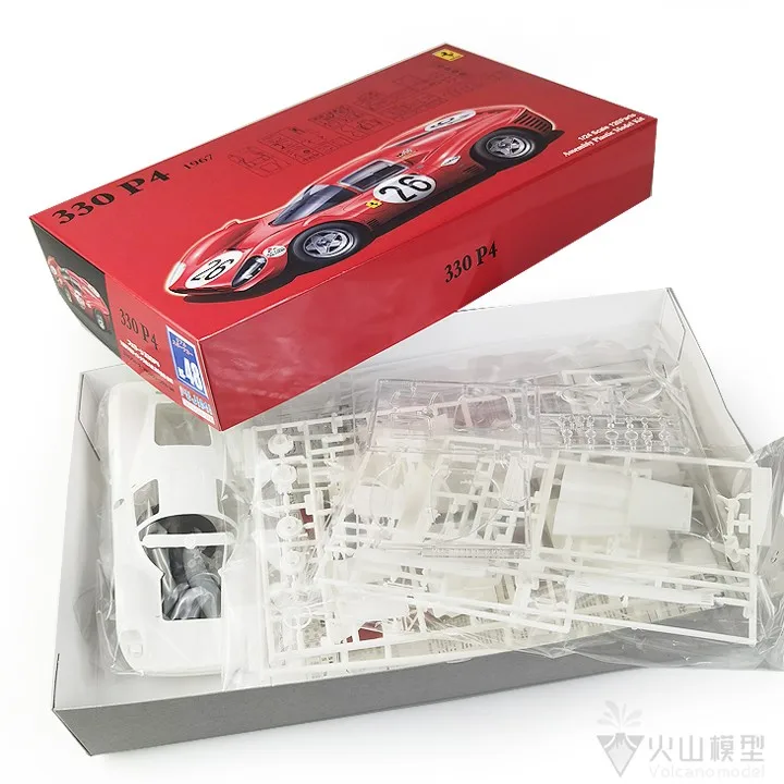 Prefabricated assembly model Fujimi-12575 1/24 330P4 sports car 1967 with etched film car model kit