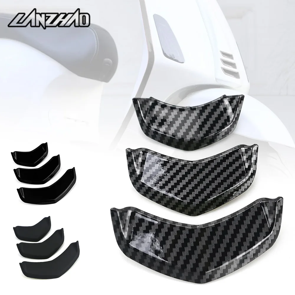 Motorcycle Front Belt Horn Cover Tie Grille Guard Decorate ABS Fairing Accessories for Vespa GTS 150 250 300 GTV HPE 2013-2023