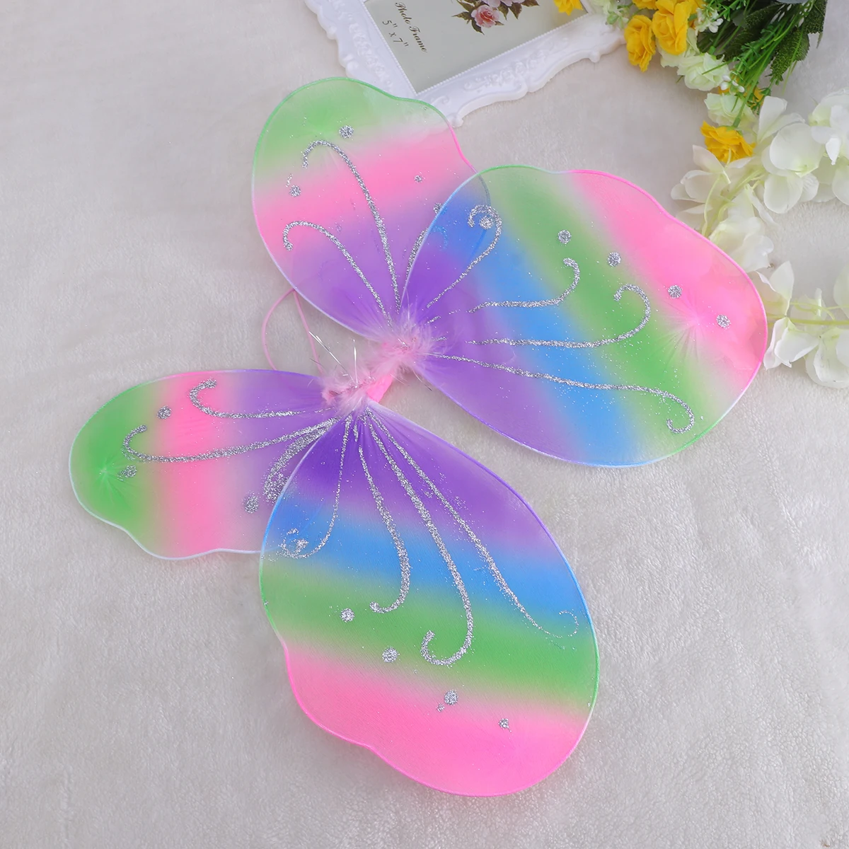 

Butterfly Wing Props Stage Wings for Girl Children Performances Clothing Costumes