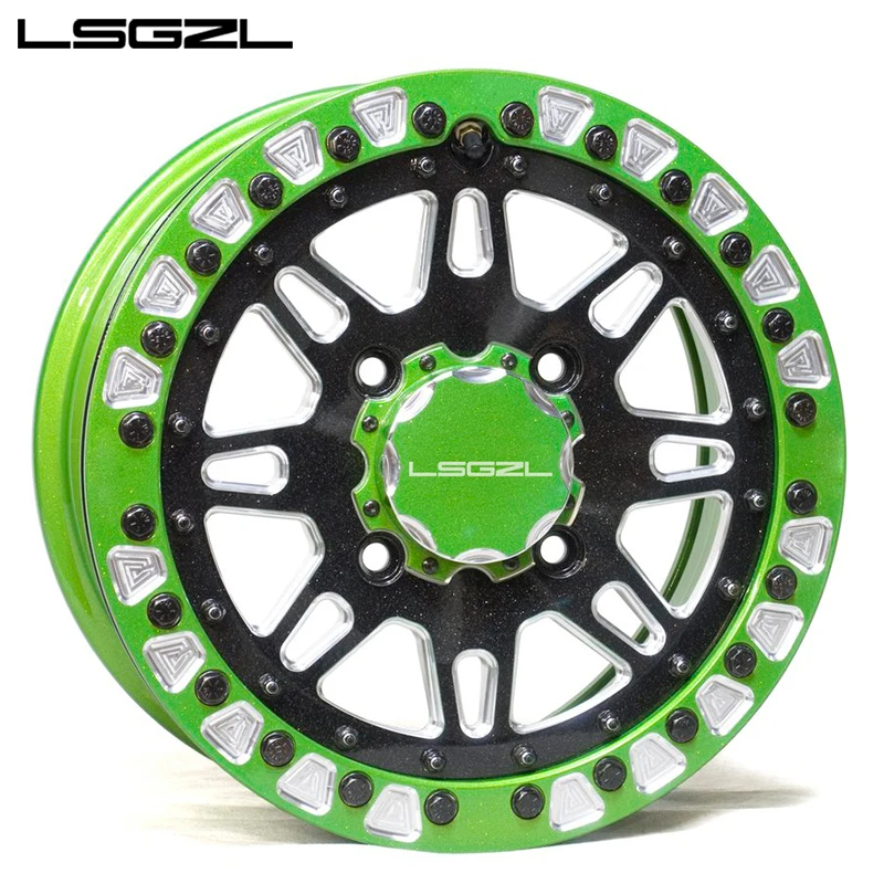 Custom 15-26 Inch V8 Forged Beadlock Wheel Rims 4x4 5x114.3 6x139.7 Aluminum for All Off-Road Vehicles Perfect Fit for ATV/UTV
