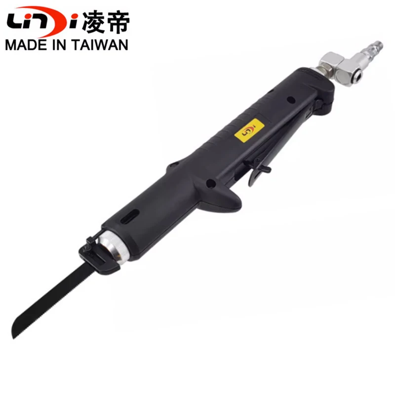 Lingdi AT-6113 Pneumatic Reciprocating Saw Pneumatic Saber Saw Low Vibration Air Saw High Power Cutting Saw Pneumatic Tool