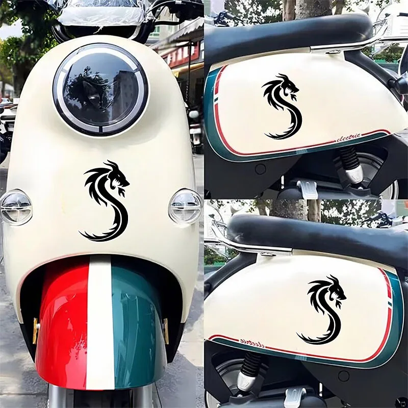 

Fashionable Dragon Pattern Car Stickers, Bumpers, Motorcycles, UV Resistant, Durable PVC Decorative Designs, Easy to Apply
