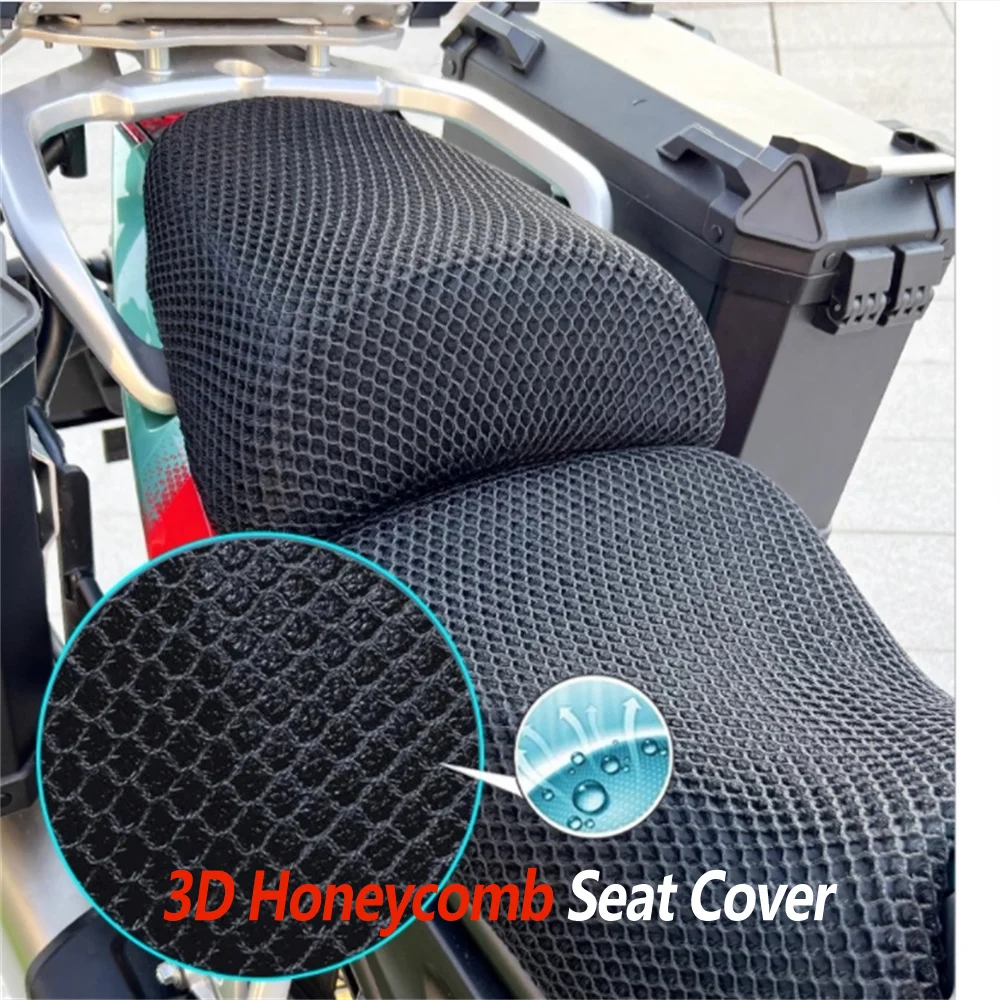 ل LONCIN 650DS 500DS 300DS غطاء وسادة المقعد VOGE 500R 525R 300R/250R 200R ثلاثية الأبعاد معزول غطاء مقعد 7 مللي متر طبقة مزدوجة سميكة #6