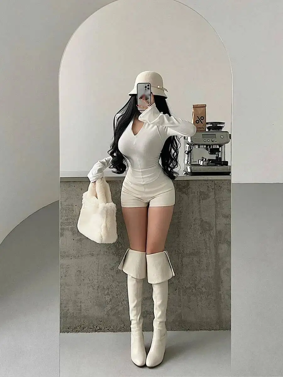 Spicy Girl Sexy Hochgeschnittene Enge Figurformende Elastische Hüftbetonte PU-Leder-Shorts Heiße Mode Sexy Damen-Shorts 2025 Neu Süß IN40