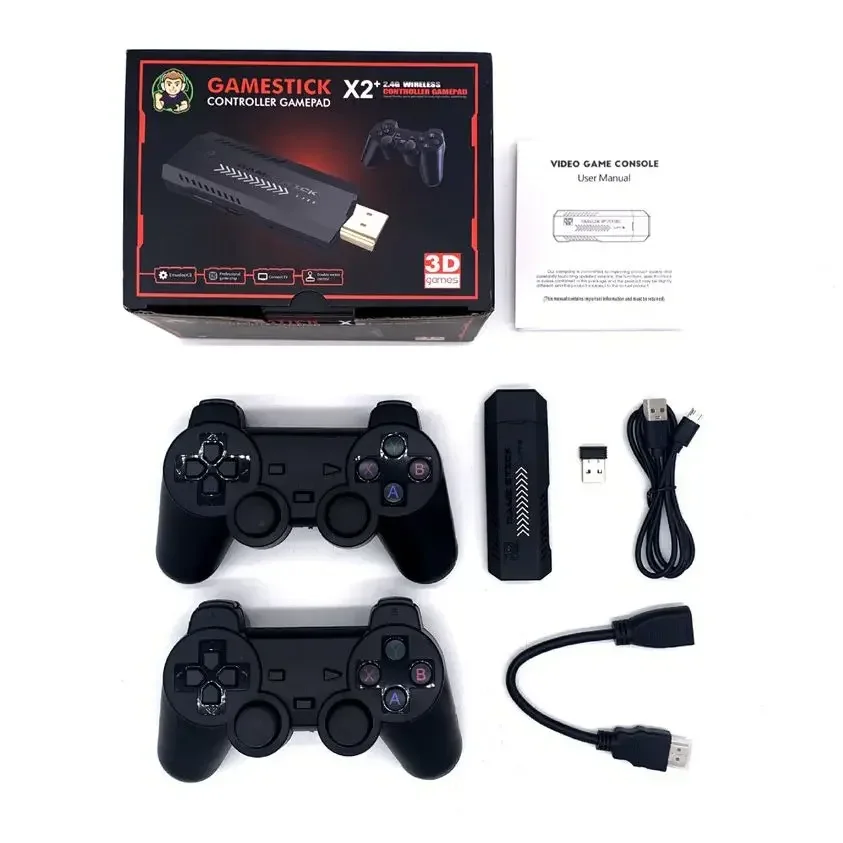 Konsola Retro X2 Plus - 40000 Gier, HDMI, 2 Pady