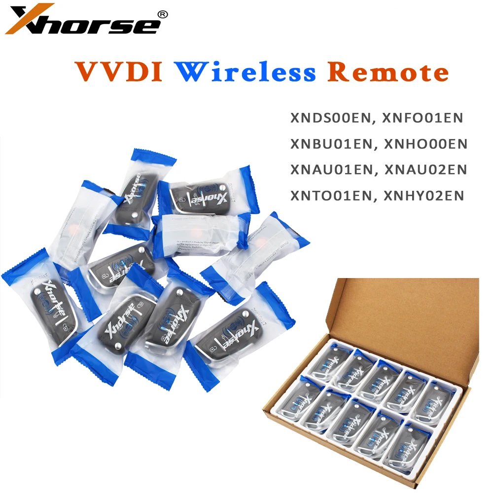 Xhorse VVDI Wireless Universal Remote Key XNDS00EN XNFO01EN XNBU01EN XNTO00EN XNHO00EN XNHY02EN XNAU01EN for VVDI2 VVDI Key Tool