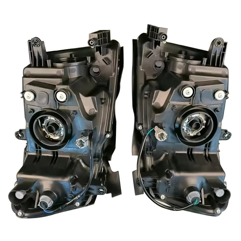 زوج المصابيح الأمامية لنيسان سفاري باترول GR V Wagon Y61 26010VD 300/325 2000-2023 استبدال عالي الجودة #2