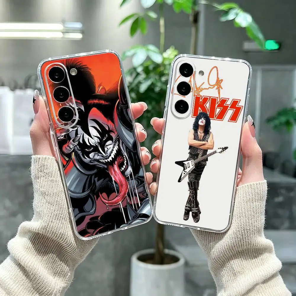 Rock star G-Gene Simmons Phone Case For Samsung A71, A70, A52, A51, A40, A30, A20 Transparent Cover