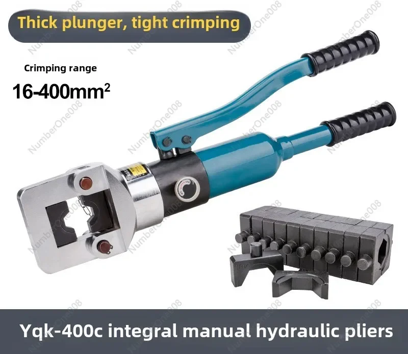 Integral Hydraulic Pliers YQK-400C Crimping Pliers Cable Pliers Copper and Aluminum Nose Terminals Crimping Wire Cable