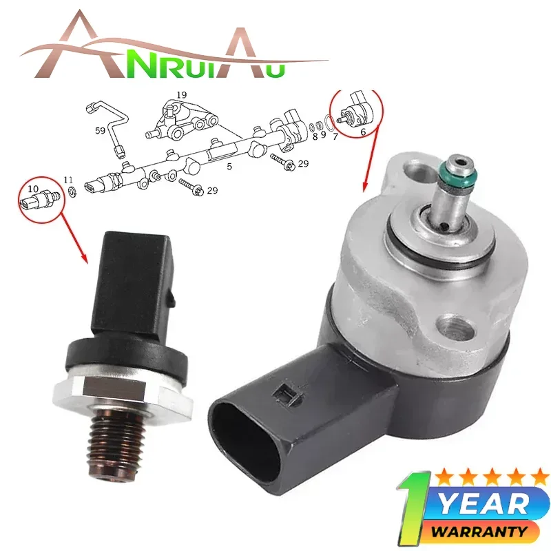 

Регулятор давления топлива и датчик давления топлива для Mercedes-Benz S-Class W220 V220 W221 S320 S400 S420 S450