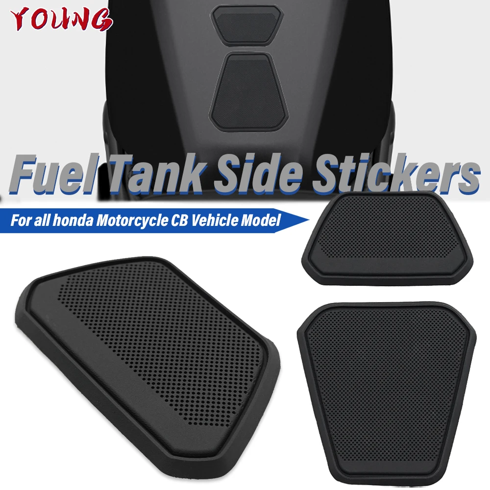Motorcycle Rubber Fuel Tank Protection Pad Sticker Fit For HONDA CB600 CB650R CB1000R CB125 CB650 CB1000 CB750 CB250 CB1300