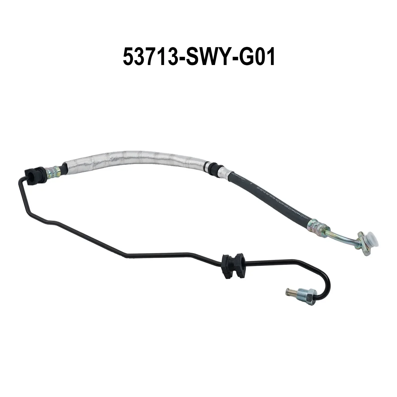 

Power Steering Pump Hose Plug-And-Play Black Easy Installation Electric Components No Assembly Required For Honda For CR-V