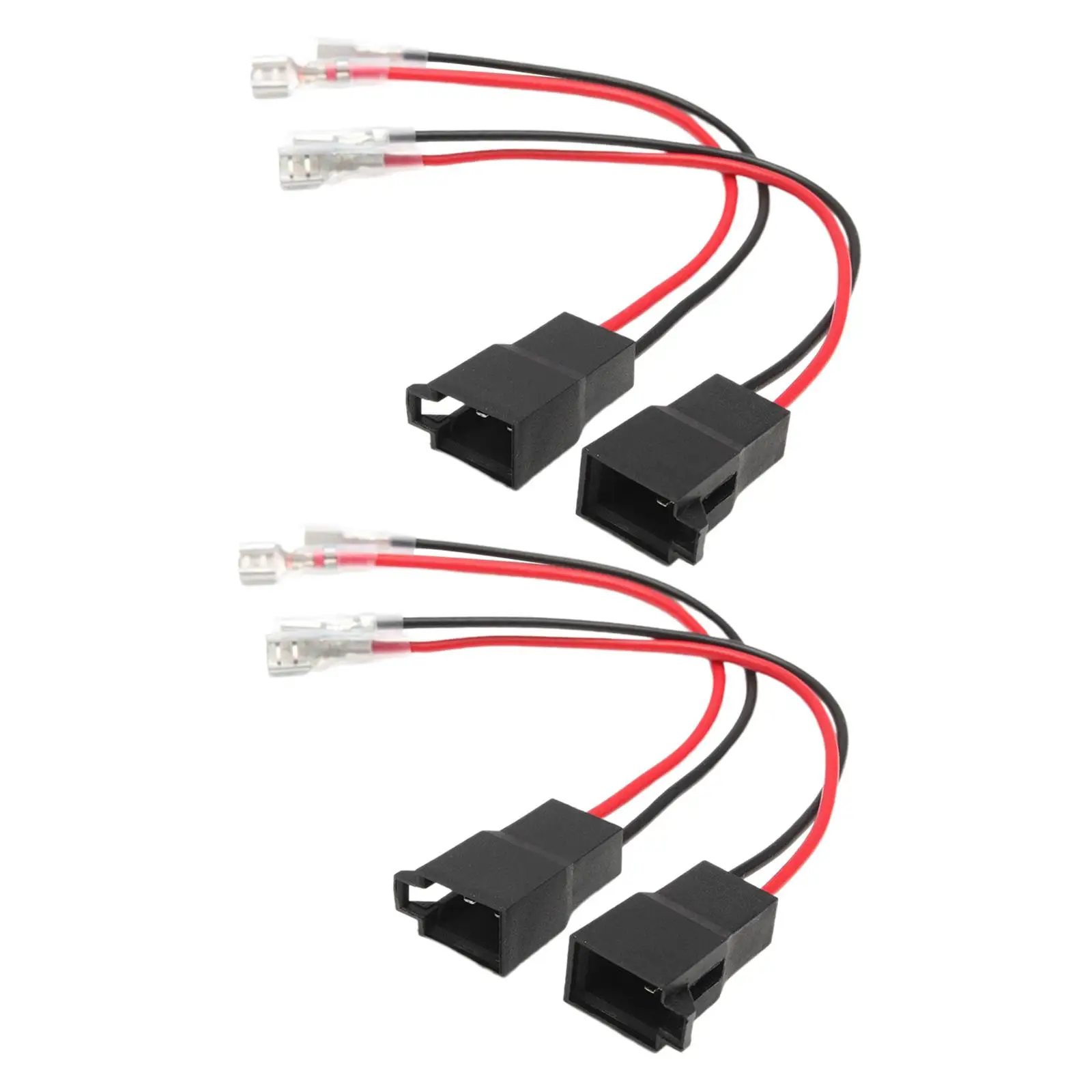 

4Pcs Speaker Adaptor Cable Wire Harness Connector Plugs Audio Wiring Harnesses PC2-805 Speaker Harness Cable Plug for Seat