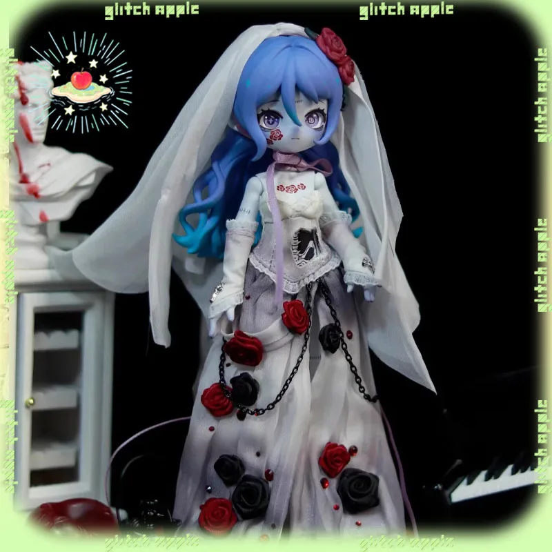 

Оригинальная слепая коробка Nyssa BJD на Хэллоуин, загадочная милая кукла ужасов, каваи, орнамент, подарок на Хэллоуин для девочек, рождественские подарки