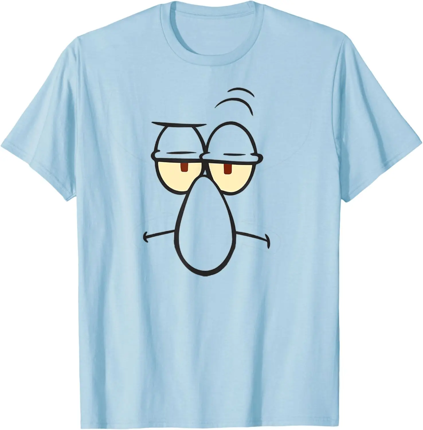 SpongeBob SquarePants Halloween Squidward Big Face Costume T-Shirt