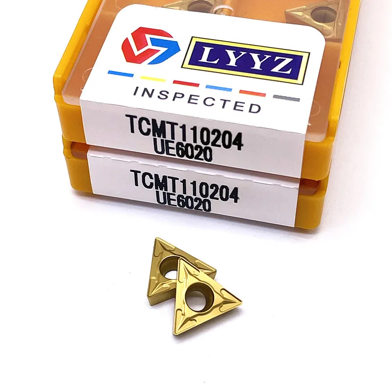 TCMT110204 LY735 LY15TF LY6020 Kim Loại Dụng Cụ Xoay Bên Ngoài Biến Dụng Cụ CNC Công Cụ Dụng Cụ Mài Dao TCMT 110204 Xay Cắt