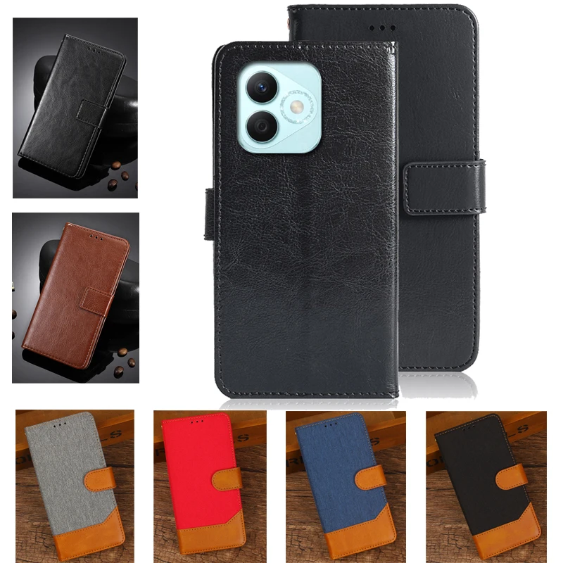 Flip Case For Honor X60i 5G Case Wallet Magnetic Luxury Leather Cover For Honor X 60i 5G HonorX60i 5G LYN-AN00 Phone Case