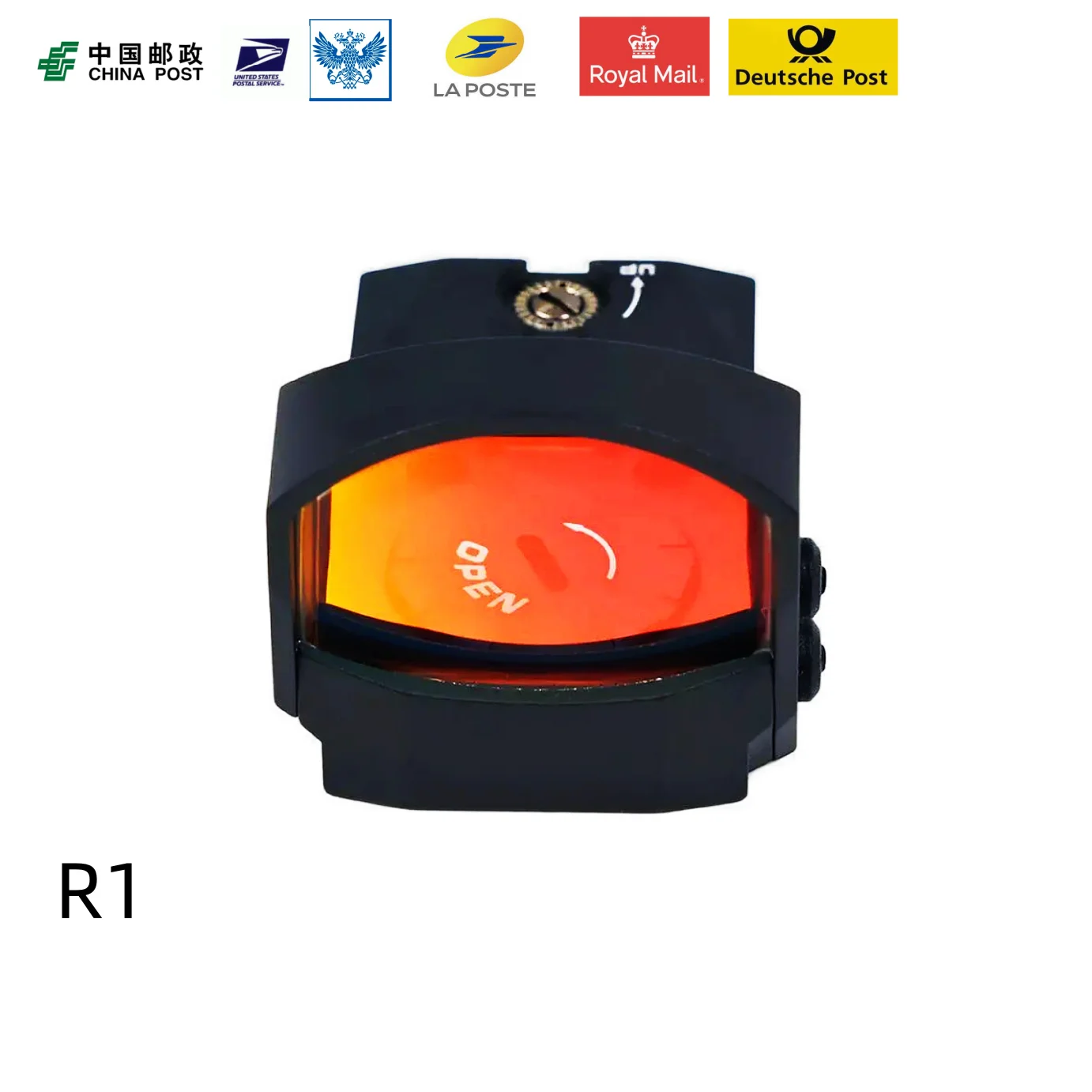 

VRGFSHT Tactical Optics R1 R3 Mini Red Dot Sight Hunting Airsoft Gun Glock Pistol Sight