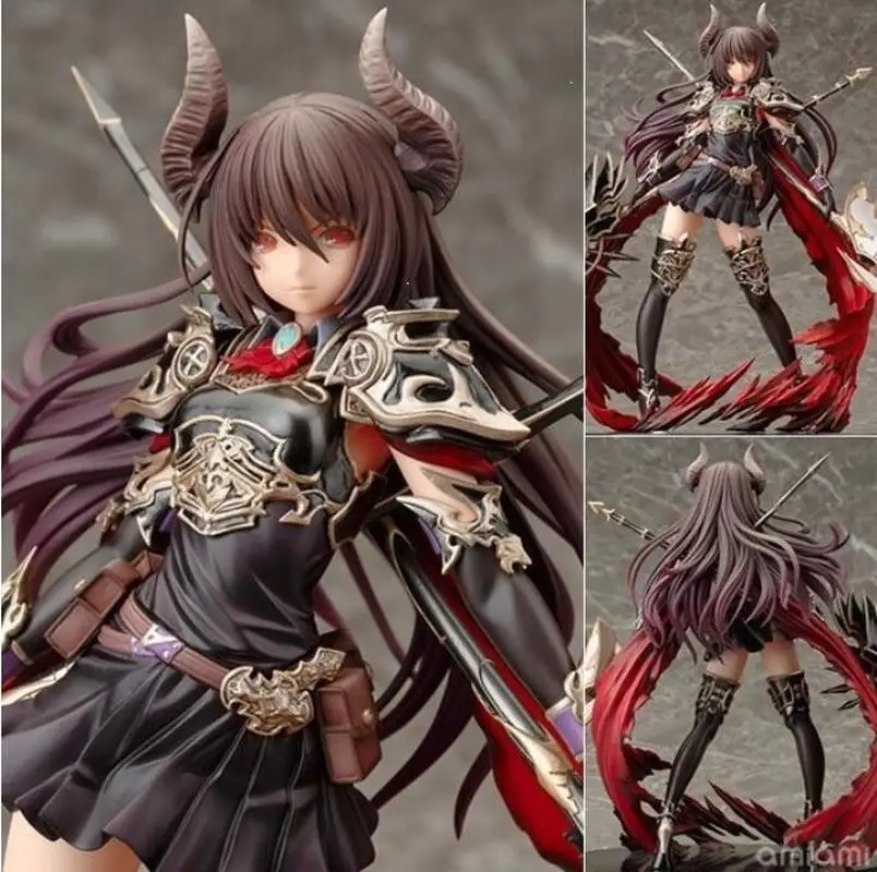 

Фигурка аниме-персонажа Rage Of Bahamut, 24 см, Форте Дарк Драгун, рыцарь Дардрагун Форте, Котобукия, коллекционная фигурка-кукла