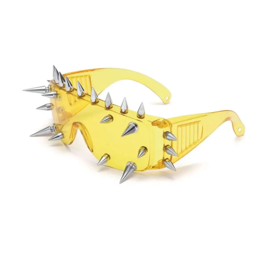 نظارات Steampunk Punk Gothic نظارات مضحكة للحفلات سايبر نظارات تنكرية للتصوير في الشوارع نظارات شمسية جديدة للرجال #2